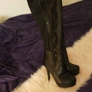 Thigh high boots